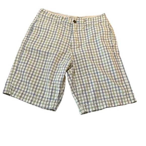 American Eagle outfitters shorts plaid mind size 33 - Picture 1 of 6